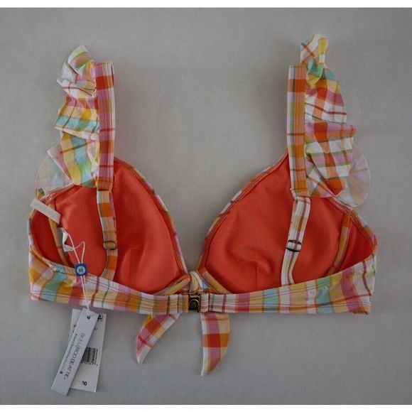 Bleu Rod Beattie RBHS22117 Sz 12 Multi Hip To Be Square Printed Bikini Set $150 - Picture 10 of 14